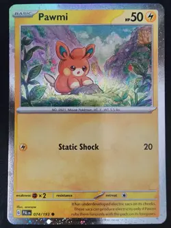 2 Card Lot Pawmo 075/193 & Pawmi 074/193 Pokemon TCG Cards Paldea Evolved "PAL" - Image 12