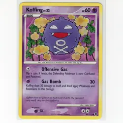 Pokémon TCG Koffing 68/111 PL Rising Rivals Regular Common Card EN-LP 2009 - Image 4