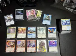 MTG Final Fantasy Card Lot 245 Cards Rare Uncommon & Common Foil & Regular - Image 1