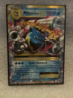 Pokemon Card - M Blastoise EX XY Base Set 30/146 Ultra Rare - Image 1