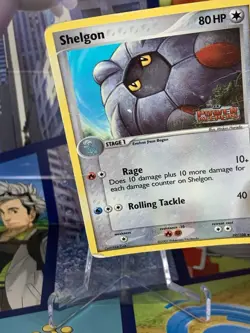 Shelgon 39/108 NM Holo POWER KEEPERS Stamped Pokémon Card 2007 Heavily Played HP - Image 5