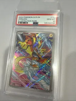 PSA 10 Zeraora 151/142 Illustration Rare - Stellar Crown - Pokemon Card - Image 1