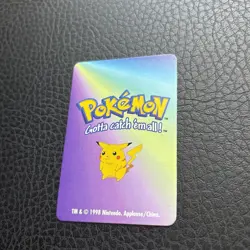 KFC Vintage 1998 Nintendo #123 Pokemon Scyther Mini Card #1 - Image 14