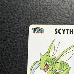 KFC Vintage 1998 Nintendo #123 Pokemon Scyther Mini Card #1 - Image 2