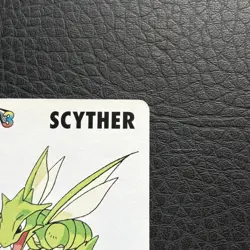KFC Vintage 1998 Nintendo #123 Pokemon Scyther Mini Card #1 - Image 3