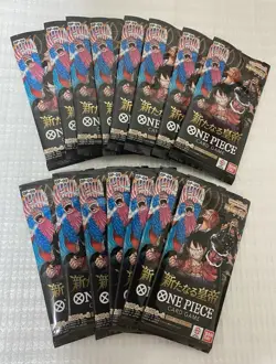 ONE PIECE Card Game The Four Emperors OP-09 Booster Pack 7Packs Bandai Japanese - Image 1
