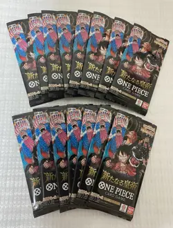 ONE PIECE Card Game The Four Emperors OP-09 Booster Pack 7Packs Bandai Japanese - Image 5