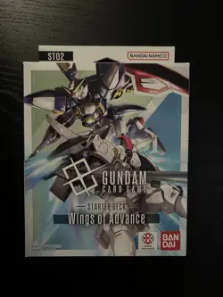 Gundam Card Game Starter Deck - Wings of Advance (ST02) - English - NEW SEALED - Image 3