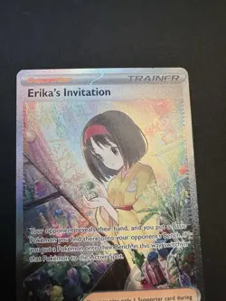 Pokemon TCG Erika's Invitation 203/165 Special Illustration Rare 151 NM Card - Image 2