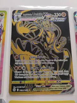 Pokemon Gold Secret Rare/Surging Sparks/Rayquaza VMAX Ultra Rare Holo Cards - Image 11