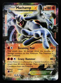 Machamp EX 37/98 Ultra Rare XY Ancient Origins Pokémon Card - Image 3