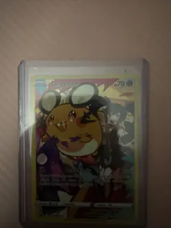 Pokémon TCG Dedenne Brilliant Stars Full Art Ultra Rare Holo Card TG07/TG30 - Image 1