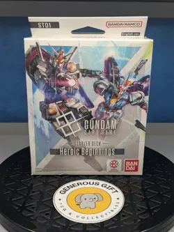 Gundam Card Game Starter Deck Heroic Beginnings Sealed English - Image 3