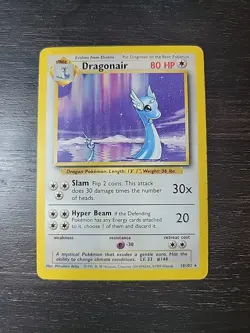 Dragonair 18/102 Base Set Non-Holo Rare Pokemon Card MP - Image 1