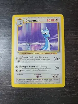 Dragonair 18/102 Base Set Non-Holo Rare Pokemon Card MP - Image 3