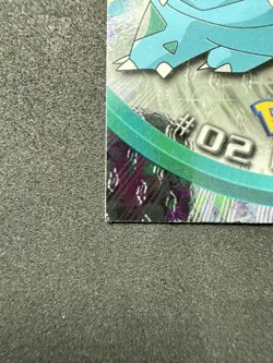 1999 Topps TV Series #02 Ivysaur Flames Card Pokemon TCG Foil Black Label - Image 12