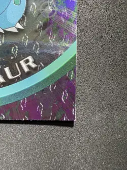 1999 Topps TV Series #02 Ivysaur Flames Card Pokemon TCG Foil Black Label - Image 3