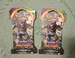 Pokemon TCG Sword & Shield Vivid Voltage 2020 Unopened 2 Pack Blooster 20Cards. - Image 6
