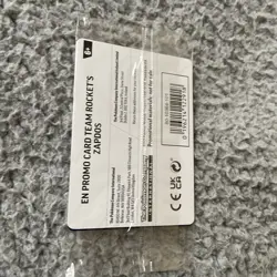 Pokemon Team Rocket’s Zapdos GameStop Stamped Destined Rival Promo Card SEALED - Image 5