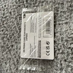 Pokemon Team Rocket’s Zapdos GameStop Stamped Destined Rival Promo Card SEALED - Image 6