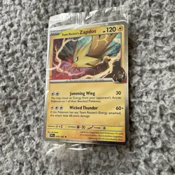 Pokemon Team Rocket’s Zapdos GameStop Stamped Destined Rival Promo Card SEALED - Image 9