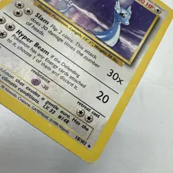 Dragonair Pokemon Card 18/102 Base Set Unlimited Rare Non Holo Vintage - Image 11