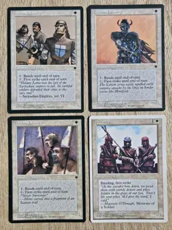 MTG - (x16) "Banding" Creature Cards. Various Sets and Conditions. - Image 1