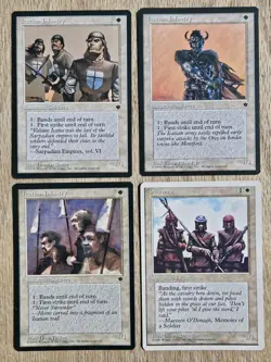 MTG - (x16) "Banding" Creature Cards. Various Sets and Conditions. - Image 9