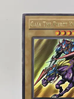 1st Edition Gaia The Fierce Knight LOB-006 Yugioh (Card A) - Image 3