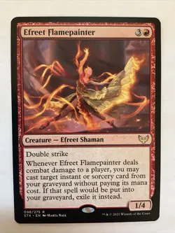 Efreet Flamepainter Strixhaven: School of Mages Regular - Image 3