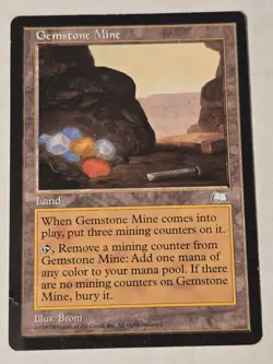 Gemstone Mine x4 - MTG - Weatherlight - Playset - Multi-colored Mana Source***** - Image 13