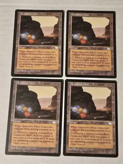Gemstone Mine x4 - MTG - Weatherlight - Playset - Multi-colored Mana Source***** - Image 19