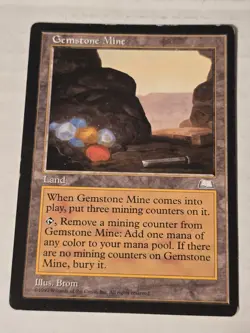 Gemstone Mine x4 - MTG - Weatherlight - Playset - Multi-colored Mana Source***** - Image 20