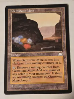 Gemstone Mine x4 - MTG - Weatherlight - Playset - Multi-colored Mana Source***** - Image 6