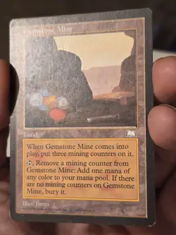Gemstone Mine x4 - MTG - Weatherlight - Playset - Multi-colored Mana Source***** - Image 7