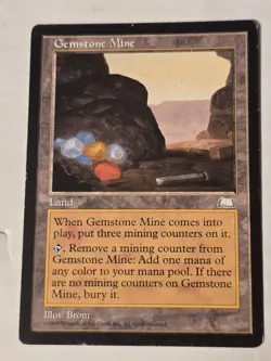 Gemstone Mine x4 - MTG - Weatherlight - Playset - Multi-colored Mana Source***** - Image 9