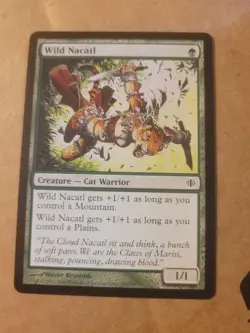 Wild Nacatl (152) Shards of Alara MTG Magic Cat Warrior PLAYED BULK DISCOUNT - Image 2