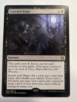 Coveted Prize Zendikar Rising Regular - Image 2