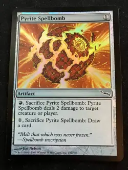 Pyrite Spellbomb Mirrodin Foil - Image 1