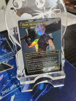 Cloud Ex Soldier Borderless 0202 Regular Foil Magic The Gathering - Image 1