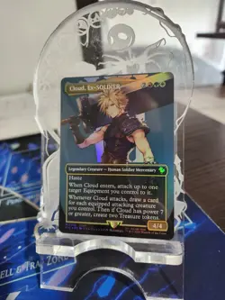 Cloud Ex Soldier Borderless 0202 Regular Foil Magic The Gathering - Image 5