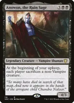 Anowon, the Ruin Sage VOC LP MTG - Image 1