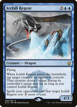 MTG Icefall Regent ** Dragons of Tarkir ** English (NM) - Image 3