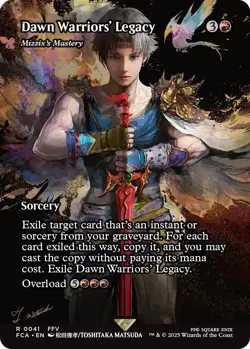 Dawn Warriors' Legacy - Mizzix's Mastery (Showcase) Final Fantasy: Through the Ages Regular - Image 1