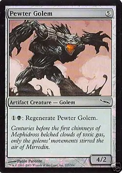 Pewter Golem Mirrodin Foil - Image 3