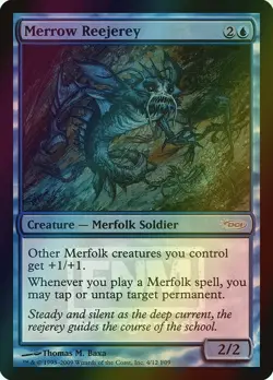 MTG Merrow Reejerey Tourney Fnm Foil ** Friday Night Magic 2009 ** English (LP) - Image 1