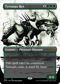 Tyrranax Rex (Showcase) Phyrexia: All Will Be One Regular - Image 1