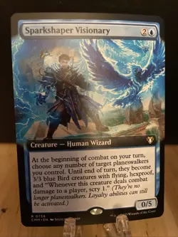 Sparkshaper Visionary (Extended Art) Commander Masters Regular - Image 2