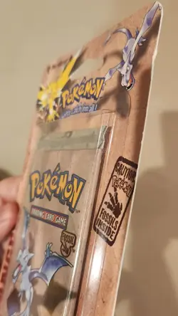 1999 Pokémon Fossil Blister Pack - Factory Sealed - WOTC Aerodactyl - Image 5