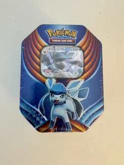 Pokemon Glaceon GX Tin Evolution Celebration Trading Card Game Brand New Sealed - Image 2